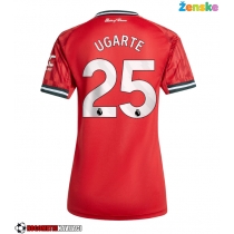 Ženske Nogometnih dresov Manchester United Manuel Ugarte #25 Domači 2025-26 Kratki rokavi